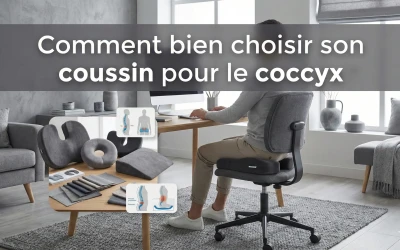 Comment bien choisir son coussin pour le coccyx : Le guide complet
